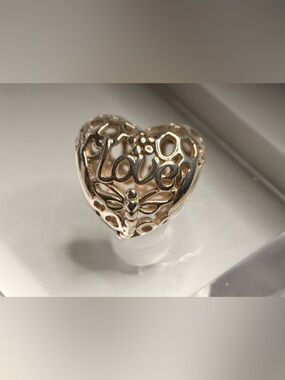 Authentic PANDORA Love Life Dragonfly Spring Heart Charm #797046